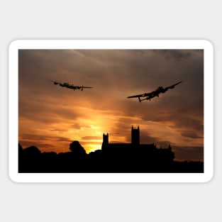 Lincolnshire Lancasters Sticker